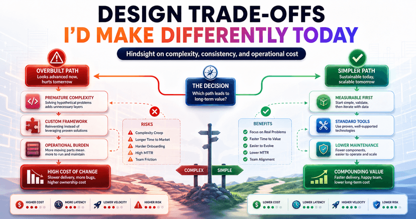 Design Trade-offs I'd Make Differently Today