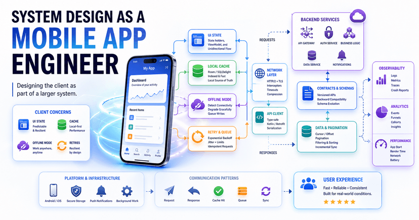 How I Approach System Design as a Mobile App Engineer