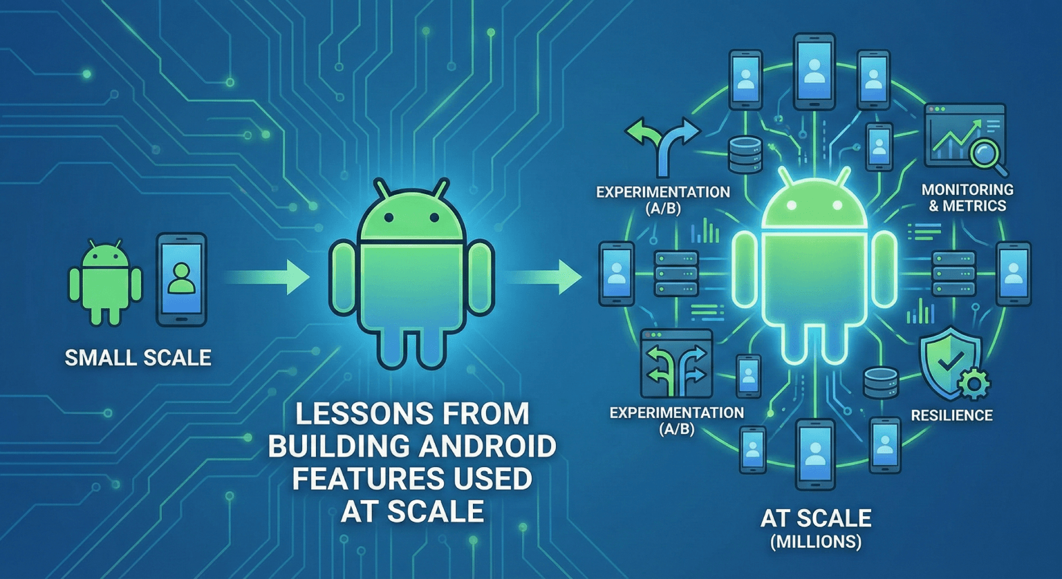 Lessons From Building Android Features Used at Scale