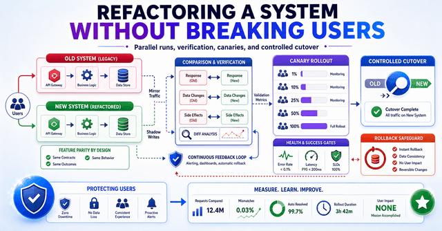 Refactoring a System Without Breaking Users