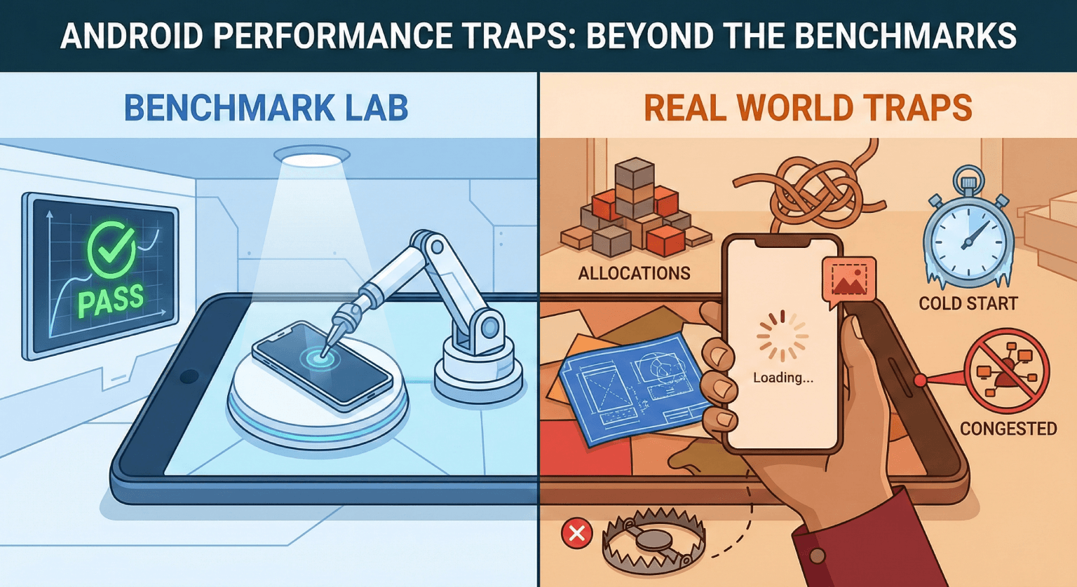The Android Performance Traps That Don't Show Up in Benchmarks