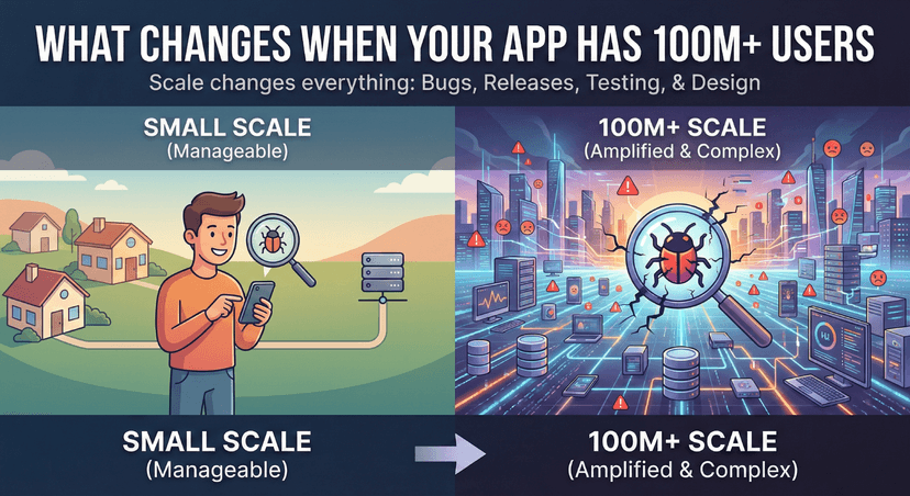 What Changes When Your App Has 100M+ Users