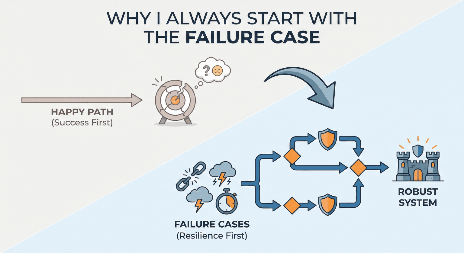 Why I Always Start With the Failure Case