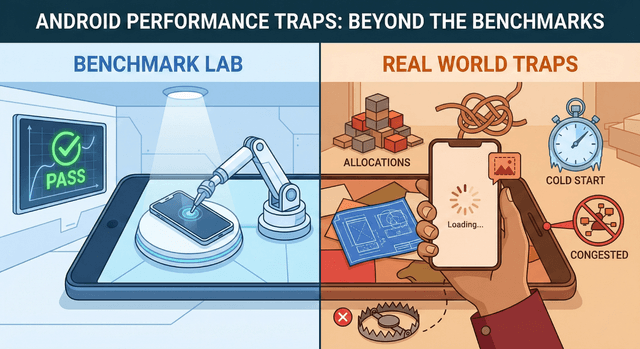 The Android Performance Traps That Don't Show Up in Benchmarks