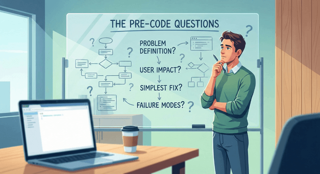 The Questions I Ask Before Writing a Single Line of Code
