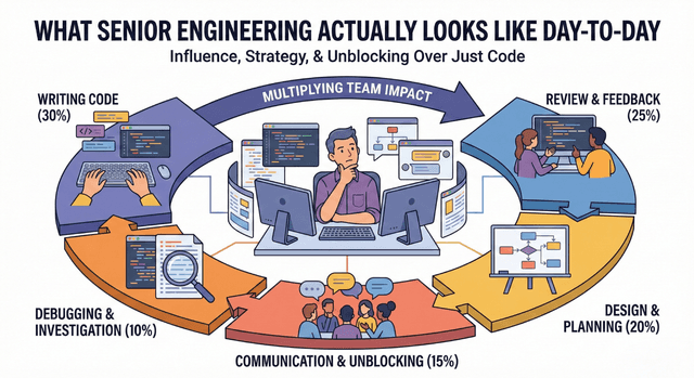 What Senior Engineering Actually Looks Like Day-to-Day