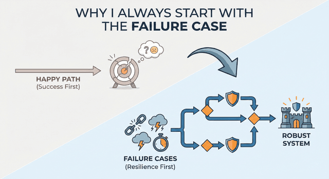 Why I Always Start With the Failure Case